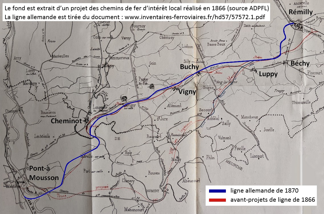 tracé rémilly mousson